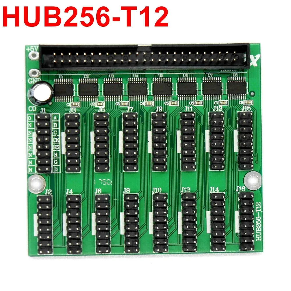 

Hub256-T12 Hub12 светодиодная конверсионная карта, координатированная с BX серией, Светодиодная панель управления дисплеем, 50 контактов, ленточный ...