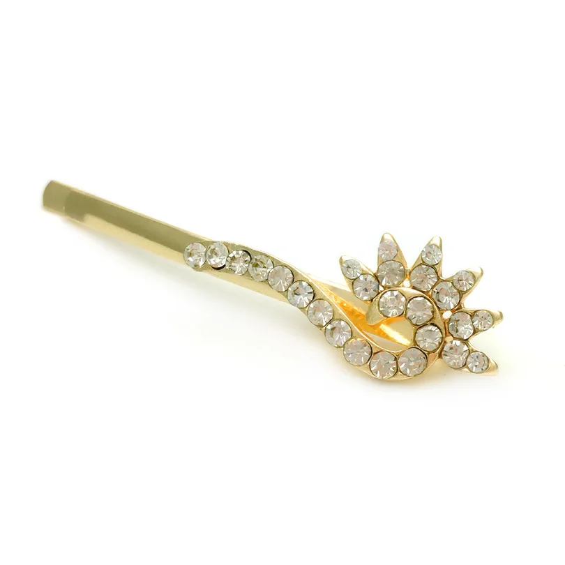 6pcs Fashion Hair Jewelry Peacock Crystal Rhinestone Hairpins For Women Hairgrips Clip Barrettes Trendy Accessories | Украшения и