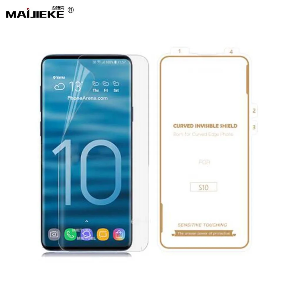 9D NTPU пленка для samsung Galaxy S10 plus S10E гидрогель полное покрытие экрана протектор для samsung Galaxy S9 s8 plus note 9 8 пленка