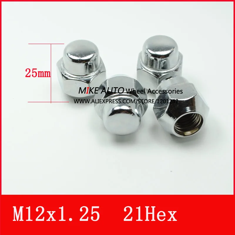 20 шт. M12x1.25 гайки для колес M12X1.25 Nissan солнечное сильфи TIIDA Qashqai X Trail Bluebird teana|lug nuts|wheel