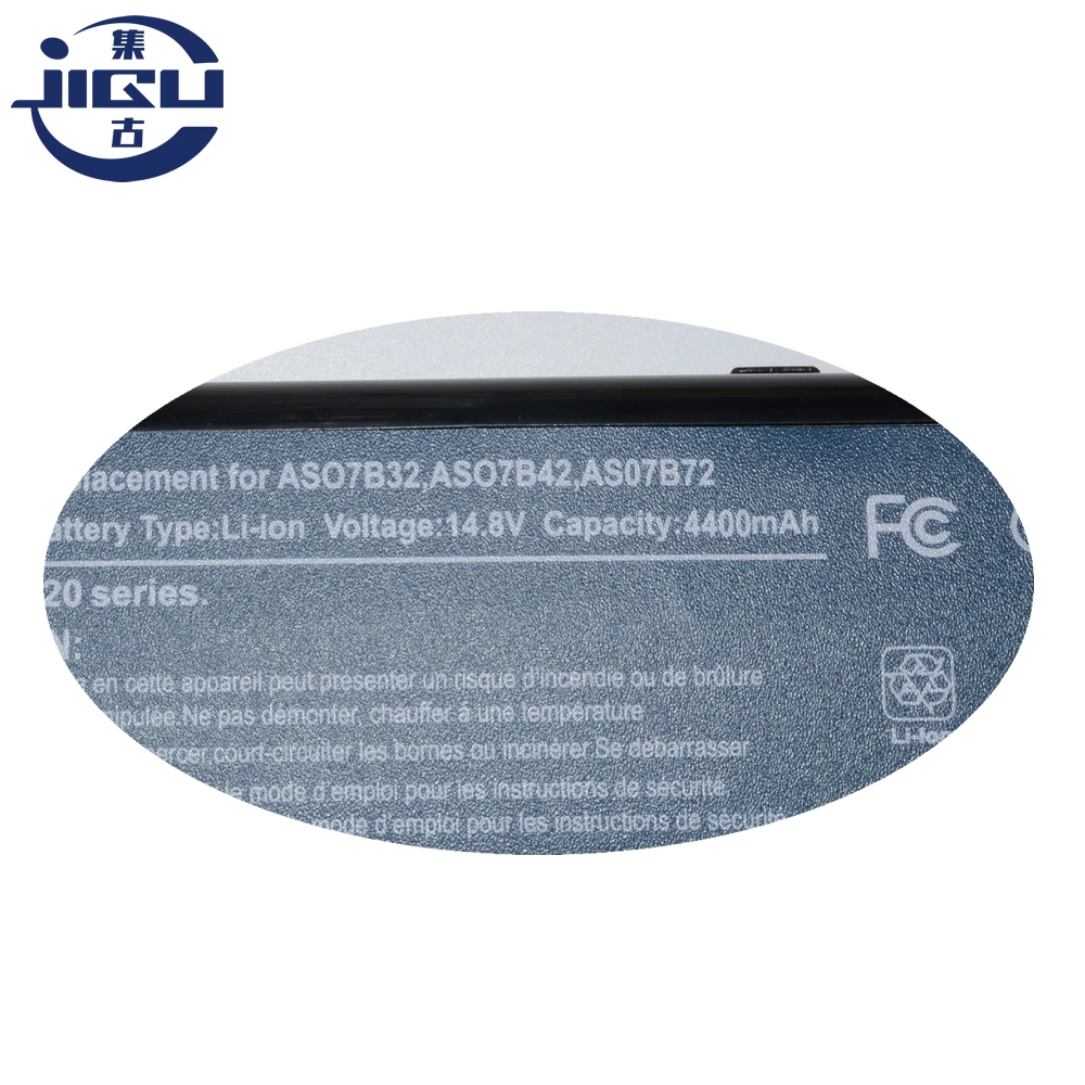 JIGU сменная батарея для ноутбука 14 8 V AS07B31 AS07B41 AS07B51 AS07B61 Acer TravelMate 7230 7330 7530 7530G 7730 7730G |