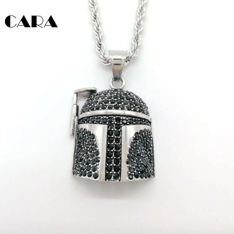 Ожерелье для шлема гольфа из нержавеющей стали 316L|charm necklace|necklace mennecklace men fashion |