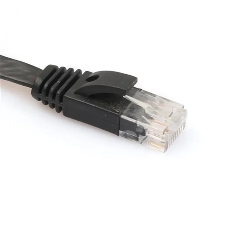 1 м 8 3 5 7 6 10 m плоским Cat6 сети Соединительный Интернет-кабель модем маршрутизатор
