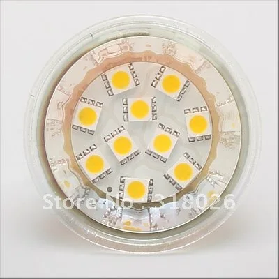 Светодиодная лампа bulb10шт MR16 5050 SMD 12VDC 220 лм стекло 5 шт./лот|mr16 led|glass ledlamp light |