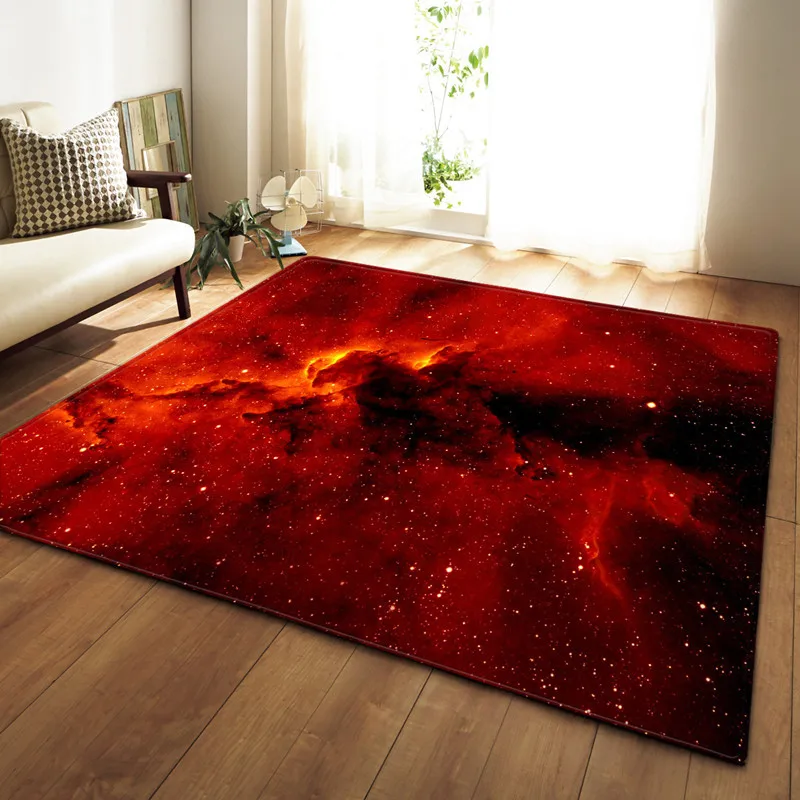 Dream Galaxy Космические звезды 3D ковры для гостиной спальни коврики для чайного стола мягкие фланелевые гостиной большой размер декоративный ковер