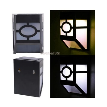 Фото Colorpai 4 шт./лот 2LED новый дизайн на солнечных батареях Светодиодный светильник Colorpai 4 шт./лот 2LED новый дизайн на солнечных батареях Светодиодный светильник