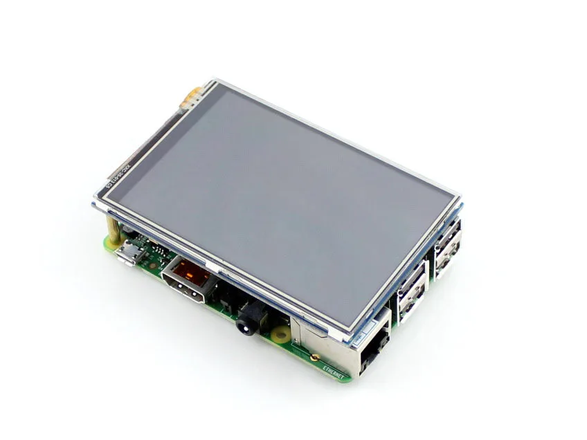 Raspberry Pi 3B + 3 5-дюймовый TFT резистивный сенсорный ЖК-дисплей для raspberry pi model b также