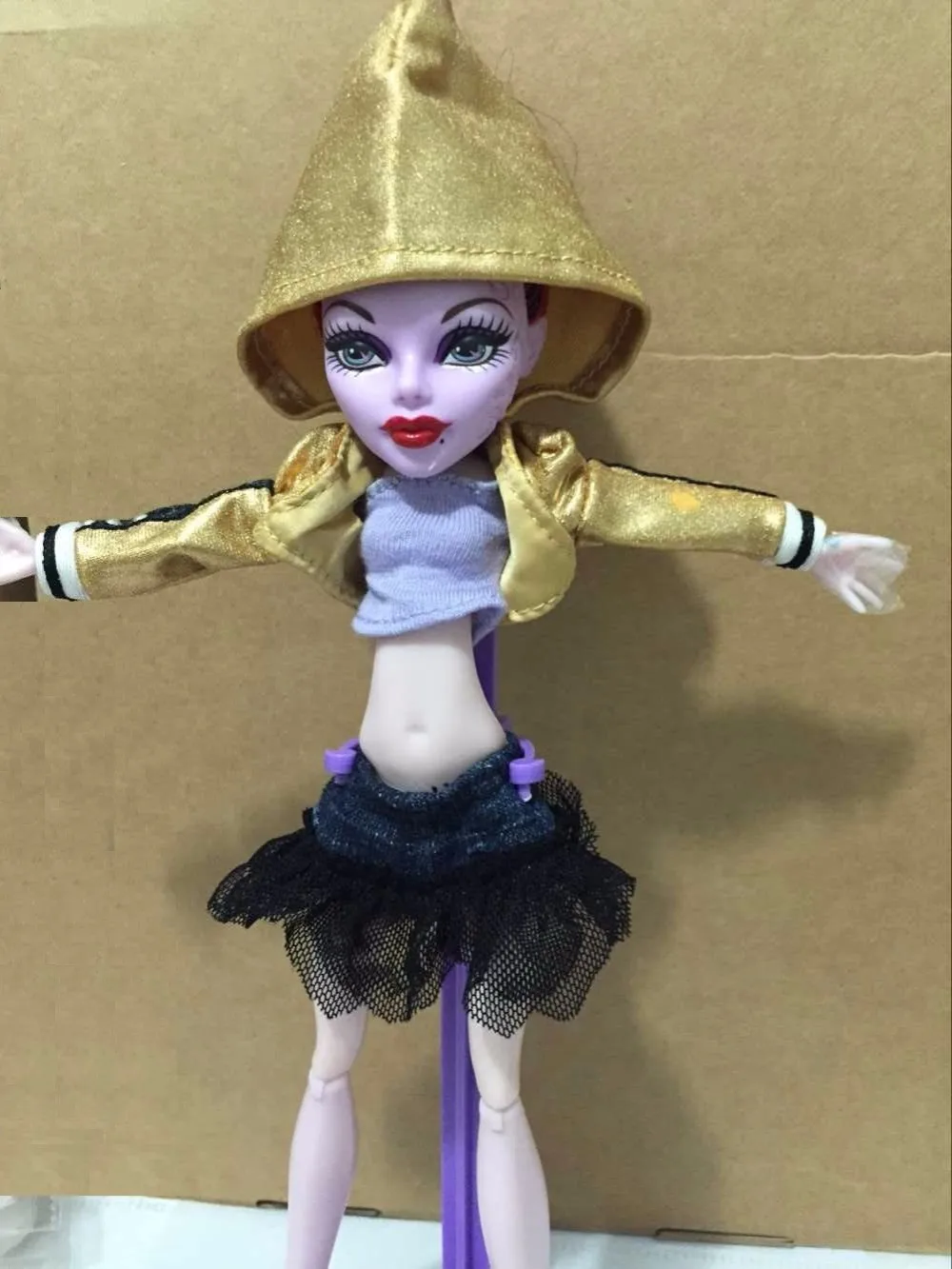 10 шт./лот, в упаковке, для продажи, Оригинальная одежда monster high, Кукольное платье, аксессуары для одежды, игрушка для девочек, подарок