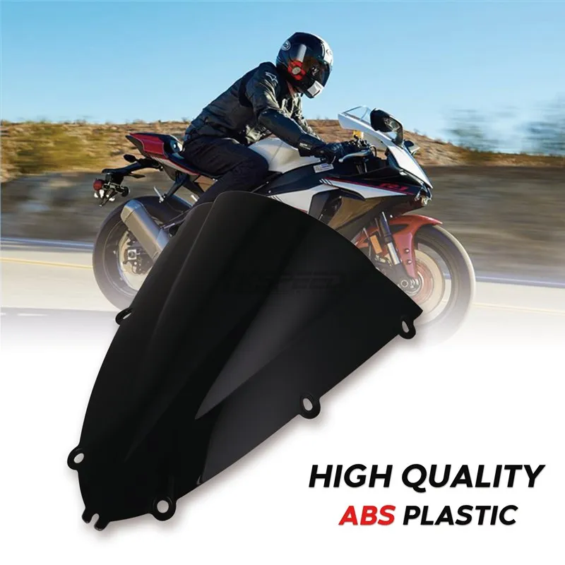 Мотоцикл лобовое стекло ABS Ветер Дефлектор спойлер для Yamaha YZF YZFR1 YZF1000 R1 1998 1999 Double