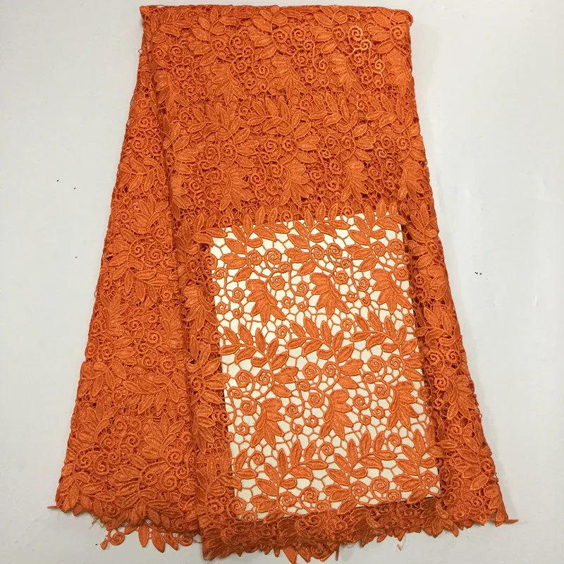 5 yards/lot 2018 latest fashion embroidery water soluble lace fabric for wedding dress | Дом и сад