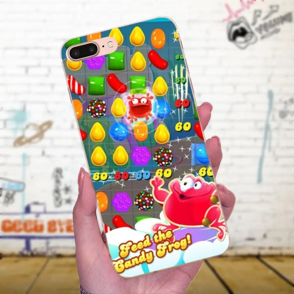 Для Xiaomi Mi3 Mi4 Mi4C Mi4i Mi5 Mi 5S 5X 6 6X 8 SE A1 Max Mix 2 Note 3 4 сотовый Чехол Candy Crush Saga | Мобильные