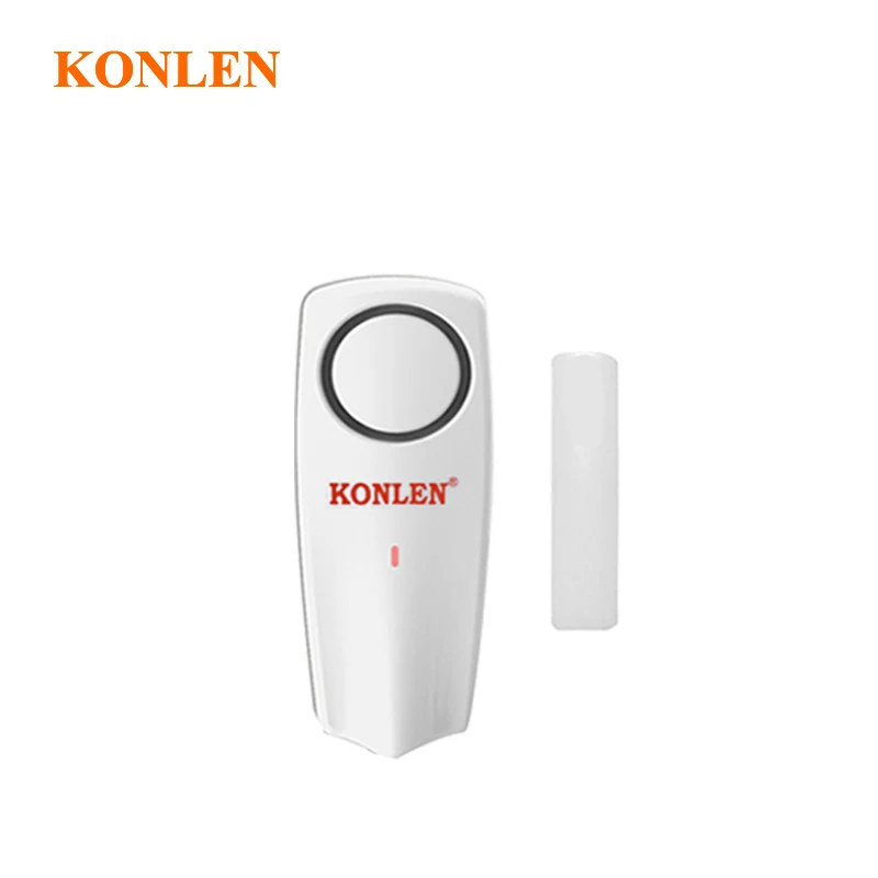 1 Piece KONLEN Tuya WiFi датчик для двери приложение Smart Life Беспроводной окно сигнализация открытой двери магнитный детектор домашней охранной запись уведомления приложения Alexa Ifttt - Цвет: 1 Piece