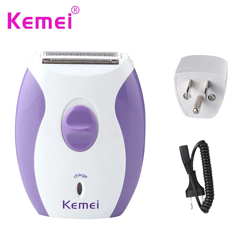 Kemei KM-280R Быстрая доставка Женский перезаряжаемый Эпилятор портативная Женская