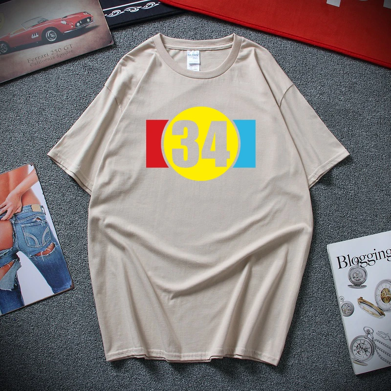 Новая мужская Футболка MAGLIA футболка MOTO KEVIN шантз номер 34 Байкерская | Футболки