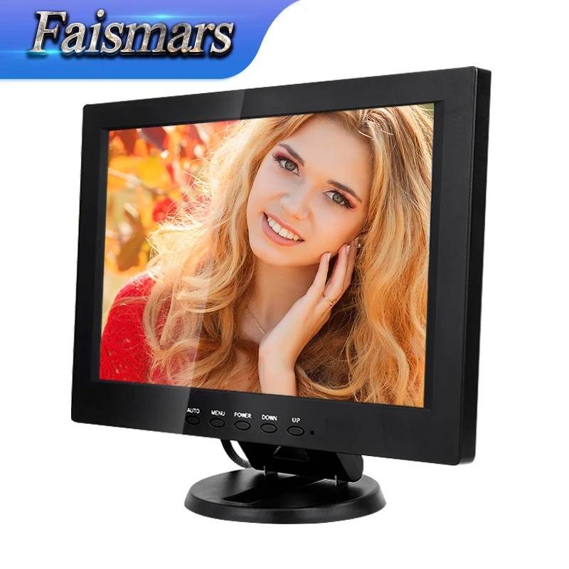 IPS 1280*800 OEM 12 1 дюйма светодиодный настольный компьютер монитор дюймов пластиковая