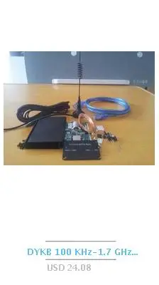 DYKB ADS-B антенна PCB 1090 МГц антенна SMA Женская антенна+ чехол для SDR радио усилитель
