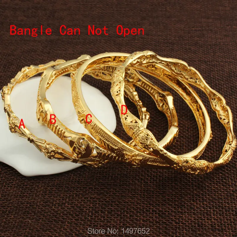 Оптовые продажи браслет для женщин и мужчин из Дубая золотого цвета в