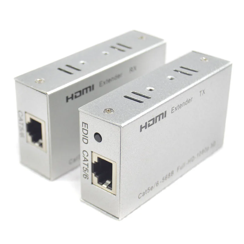 Effelon 1080 P HDMI Extender приемник передатчик над cat 5e/6 RJ45 Ethernet преобразователя к 196ft 60 м |