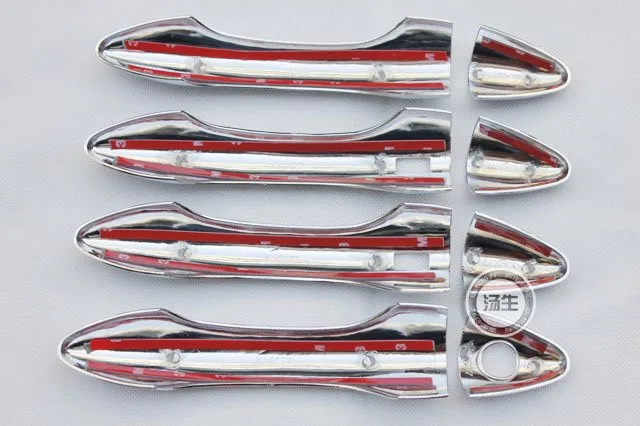 Хромированная крышка дверной ручки из АБС-пластика (1 отверстие для ключей два