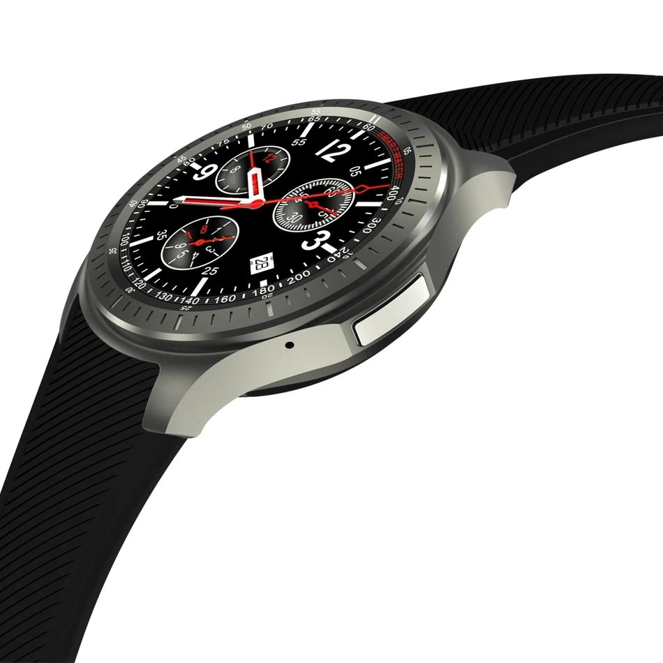 Новый Domino DM368 Android 3G SmartWatch Смарт часы телефон MTK6580 GPS 4 ядра 8 ГБ Встроенная память