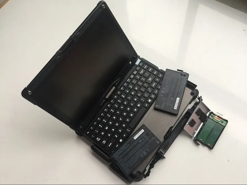 Лучшее качество промышленный прочный компьютер Getac v110 ноутбук диагностический ПК с i5-4300 cpu и 4 ГБ/8 Гб ram с ssd win7 установлен