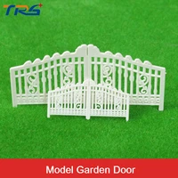scale 1100 200 model garden door building sand table diy material landscape fence door