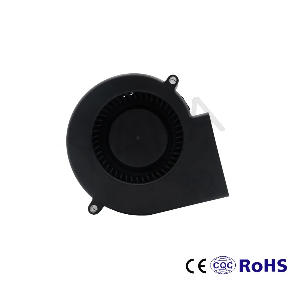 97*97 * 33mm12V dc 9733 вентилятор 3500 об/мин центробежный 2 pin воздуходувка|Вентиляторы| |