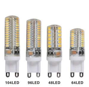 G9 светодиодный 7 Вт 9 Вт 10 Вт 12 Вт AC220V 240V G9 светодиодный светильник светодиодный лампы SMD 2835 3014 светодиодный g9 светильник заменить 30Лампа, заменяющая галогенновую лампу 40 Вт светильник натурального белого цвета