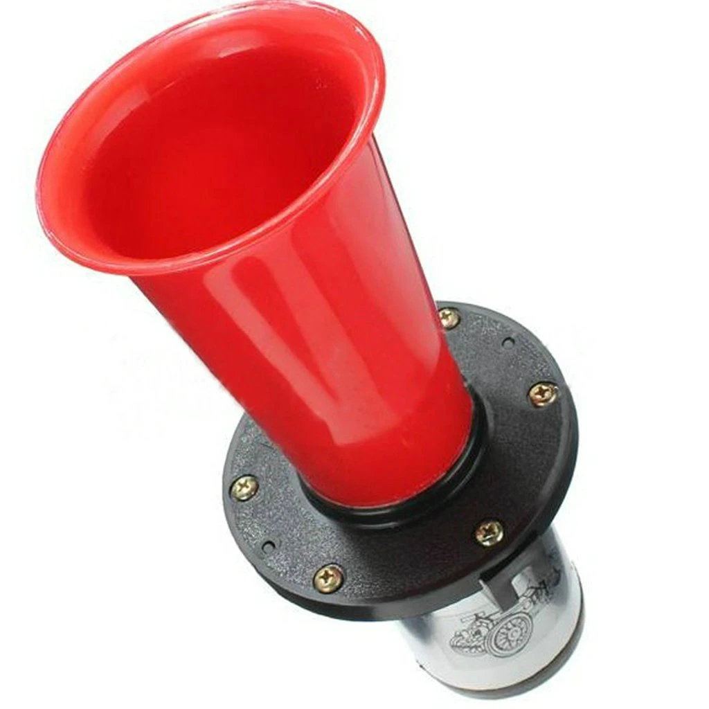 Универсальная автомобильная лодка для мотоцикла 110 дБ Van Air Horn Klaxon Ahoooogah звук 12 В