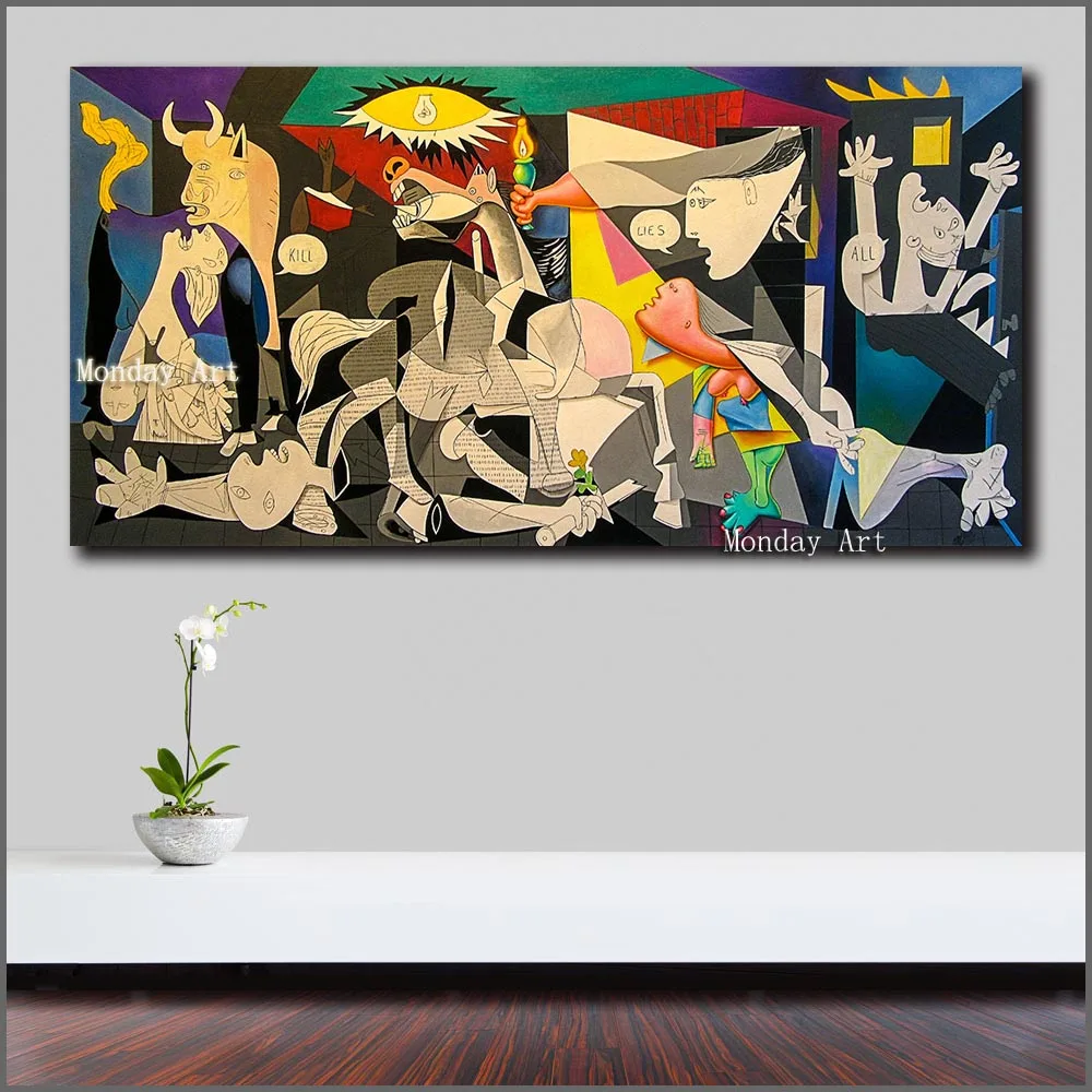 

Professional aritsit 100% hand painted Picasso Canvas Painting for Living Room Home Decor Pop Art Modern Wall Art Oil Painting