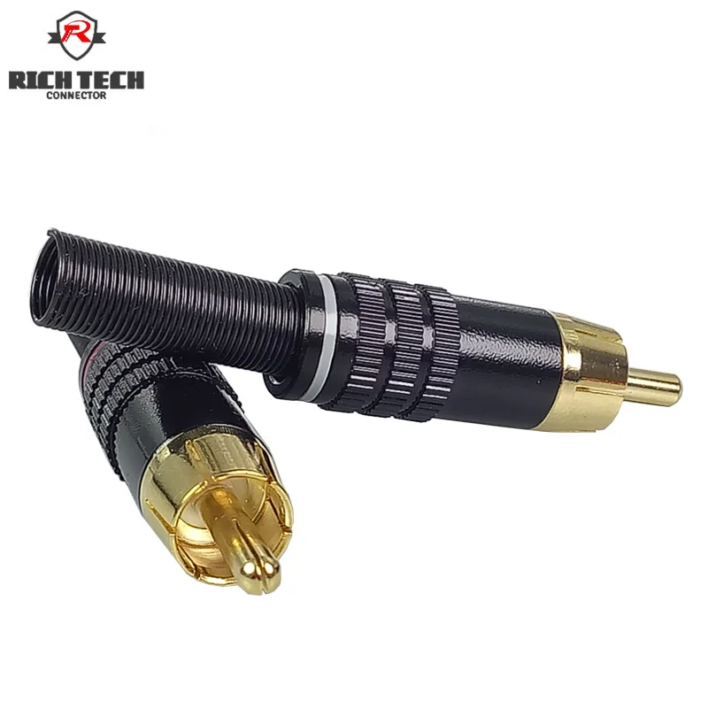 8 шт./4 пары разъём RCA папа|Соединители| |