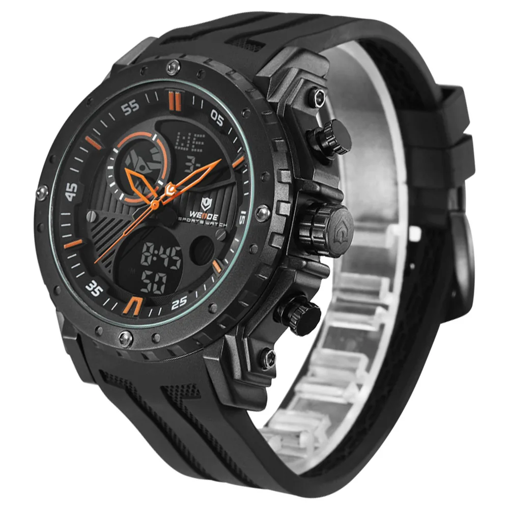 WEIDE Men's Watch Fashion For Men 2019 Top Brand Luxury Sport Watches reloj hombre erkek kol saat | Наручные часы