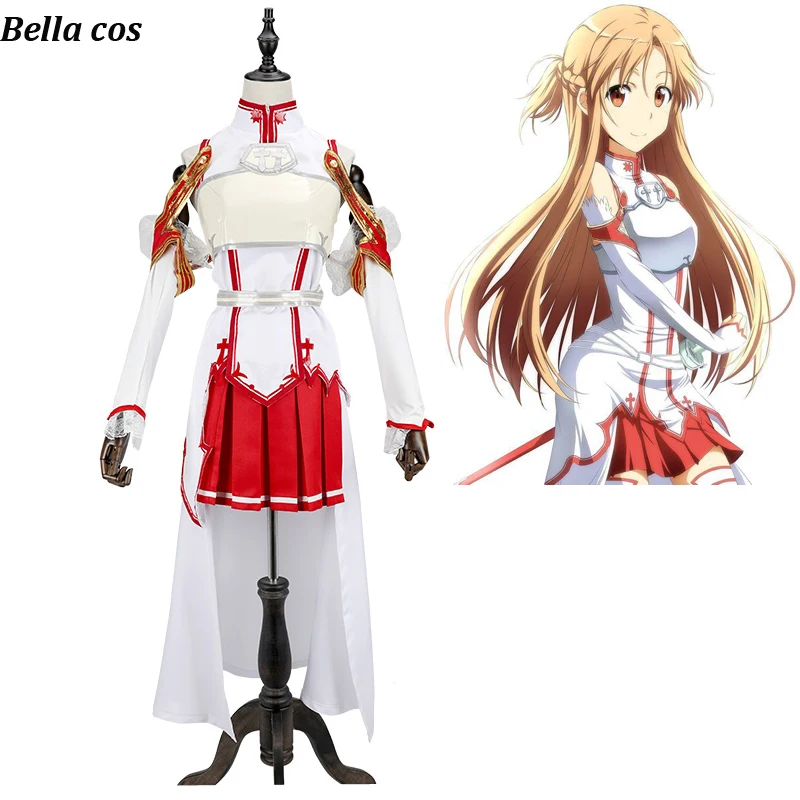 Юки костюм Asuna для косплея (костюмированных игр) обувь вечеринки в Стиле косплей