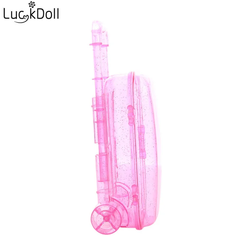 LUCKDOLL две тележки Чехол подходит 18 дюймов Американский 43 см Кукла одежда аксессуары, игрушки для девочек, поколение, подарок на день рождения