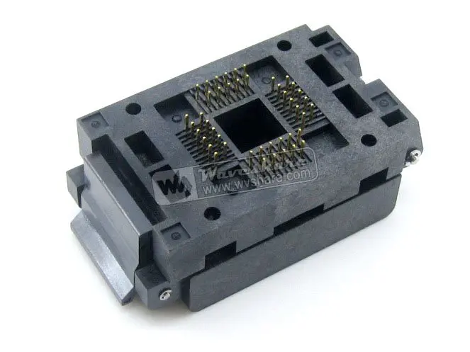 QFP44 TQFP44 LQFP44 PQFP44 FPQ-44-0.8-16A Enplas QFP IC Тесты burn-в гнездо адаптера | Компьютеры и офис