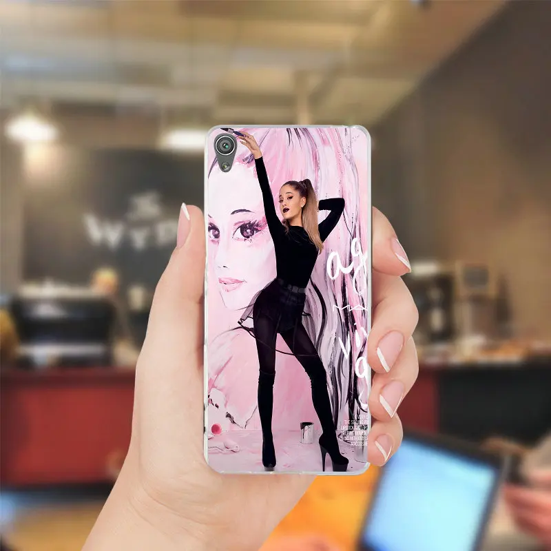 Ariana Grande Old Clear Case Cover For Sony Xperia Z Z1 Z2 Z3 Z4 Z5 Compact M2 M4 M5 T3 XA E3 E5 C4 C5 Soft Mobile Phone | Мобильные