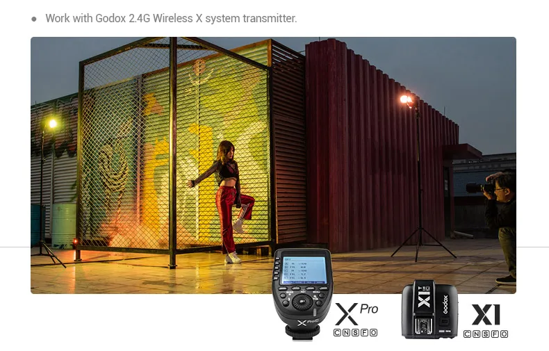 Godox V1 флэш-V1C V1N V1S ttl 2,4G Беспроводной Беспроводная система X 1/8000 s HSS 2600 mAh литиевая батарея Вспышка Speedlite для цифровой зеркальной камеры Canon Nikon sony
