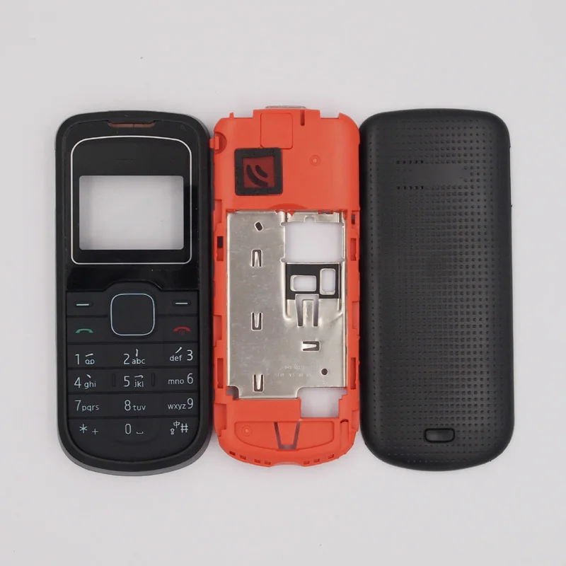 Новый высококачественный корпус BaanSam для Nokia 1202 с английской клавиатурой|Сумки