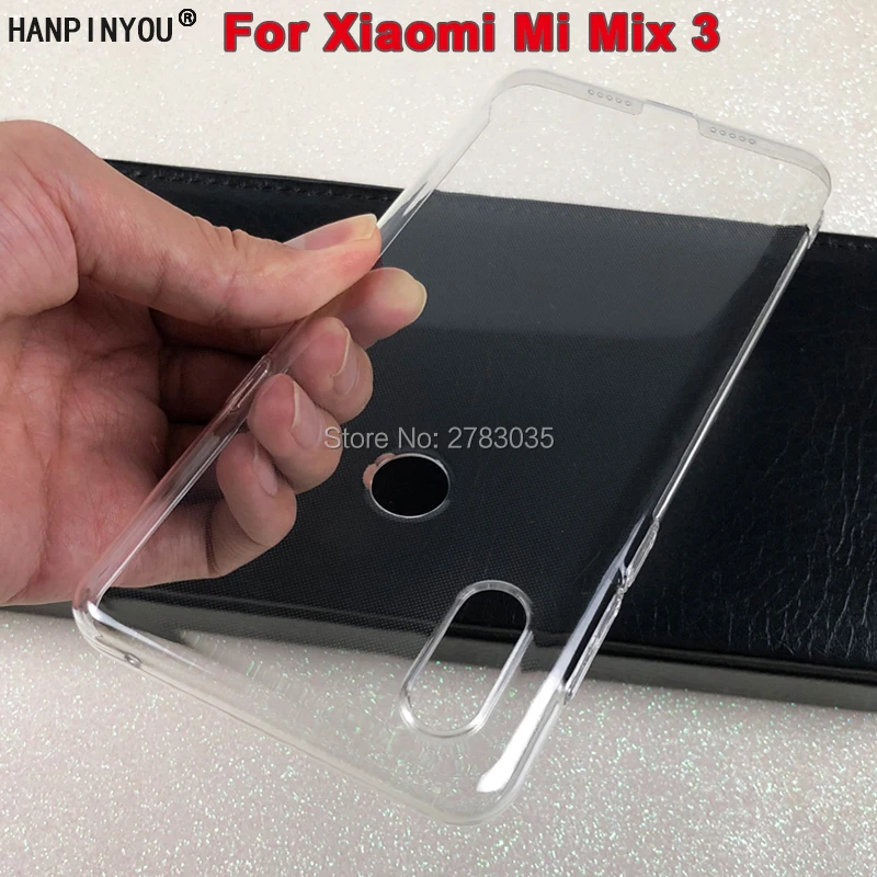 Глянцевый чехол для телефона Xiaomi Mi Mix 3 Mix3 6 39 &quot прозрачный жесткий
