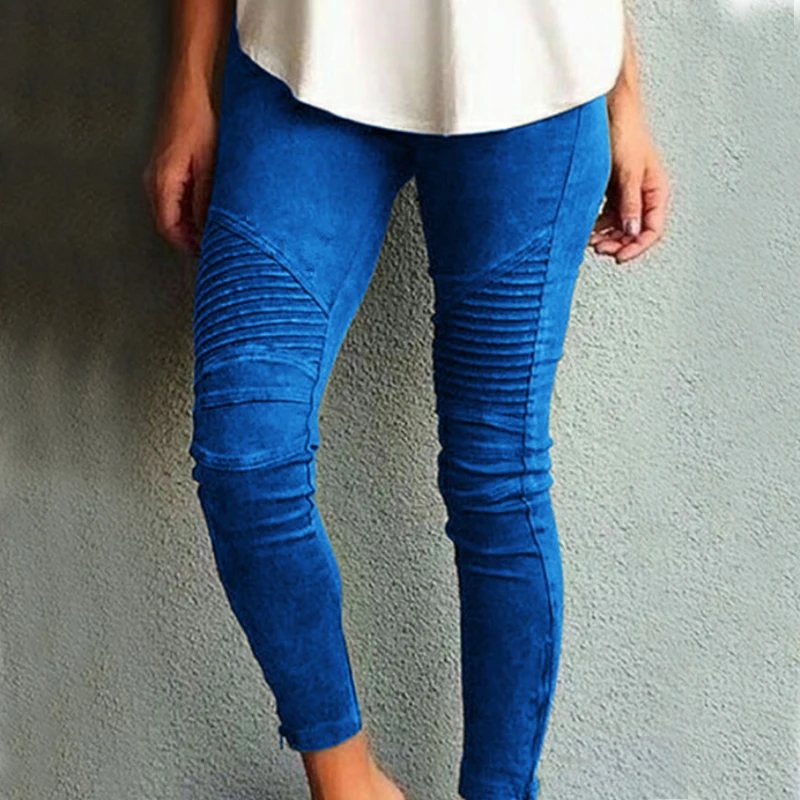 CHRLEISURE XS 5XL Модные узкие брюки больших размеров для женщин Pantalon Femme Strecth тонкие