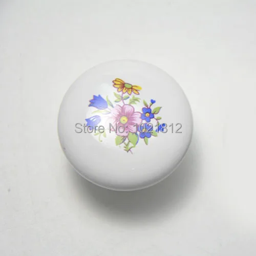 38 мм дикие цветы керамические ручки для шкафа комода кухни спальни | Обустройство
