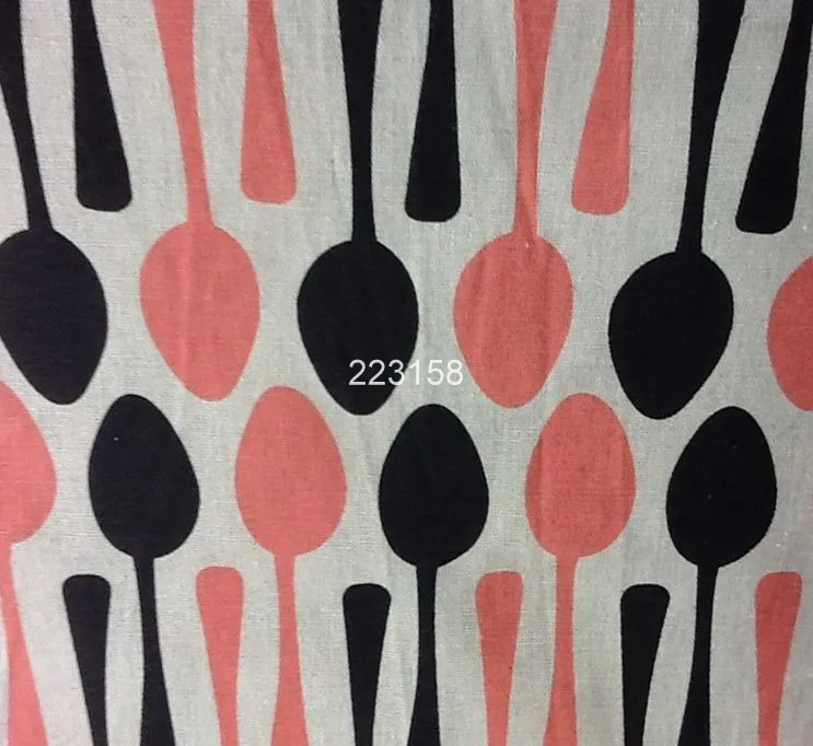 Бесплатная доставка 500 см * 150 хлопковые и льняные ложки с принтом для подушек