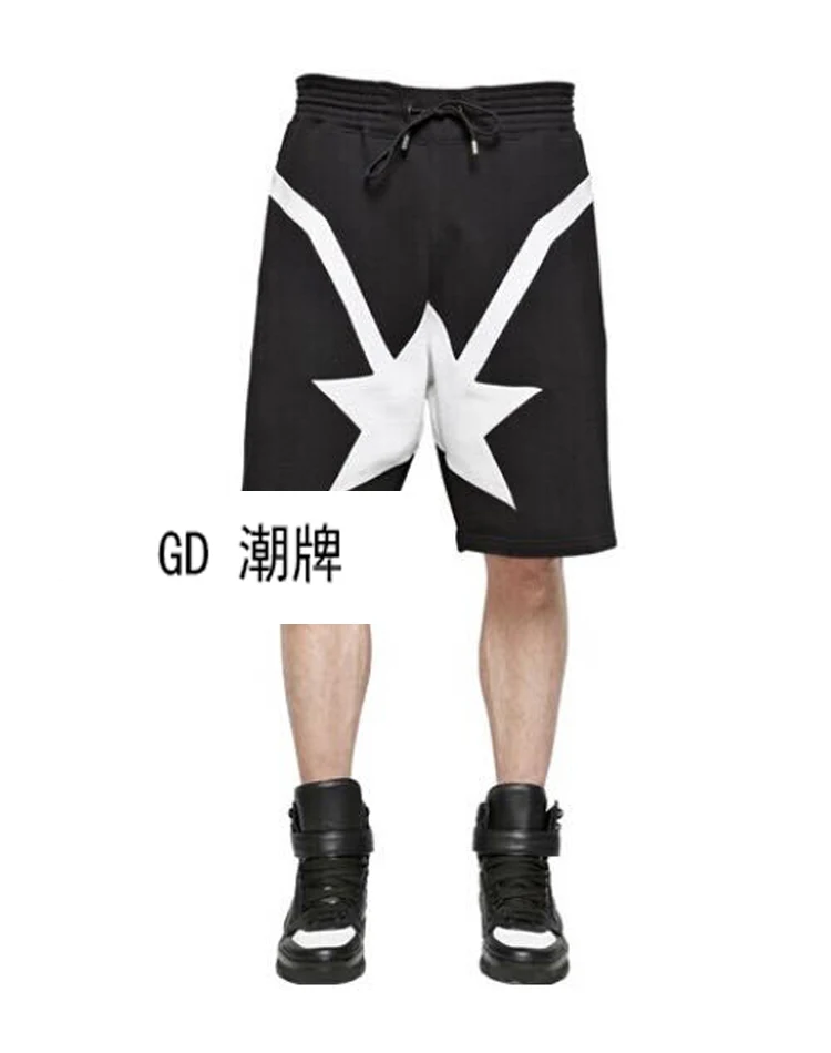 2019 New women Men's clothing GD Hair Stylist fashion Street Splicing Shorts plus size costumes  27-46