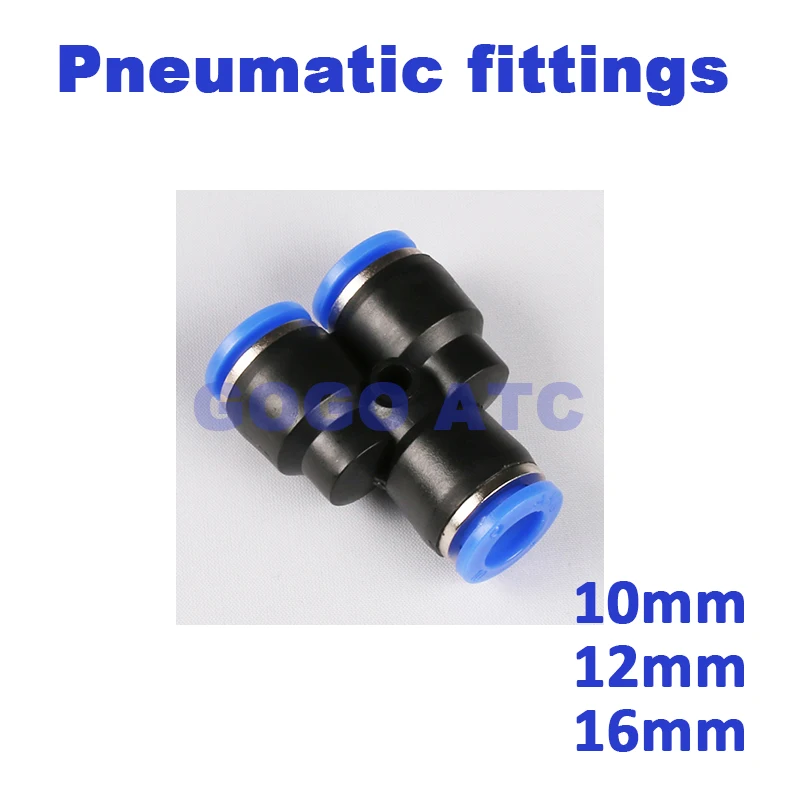 GOGO оптовая продажа PY 10 мм 12 16 пневматическая трубка cannula tee фитинг|tee fitting|10mm fittingtube