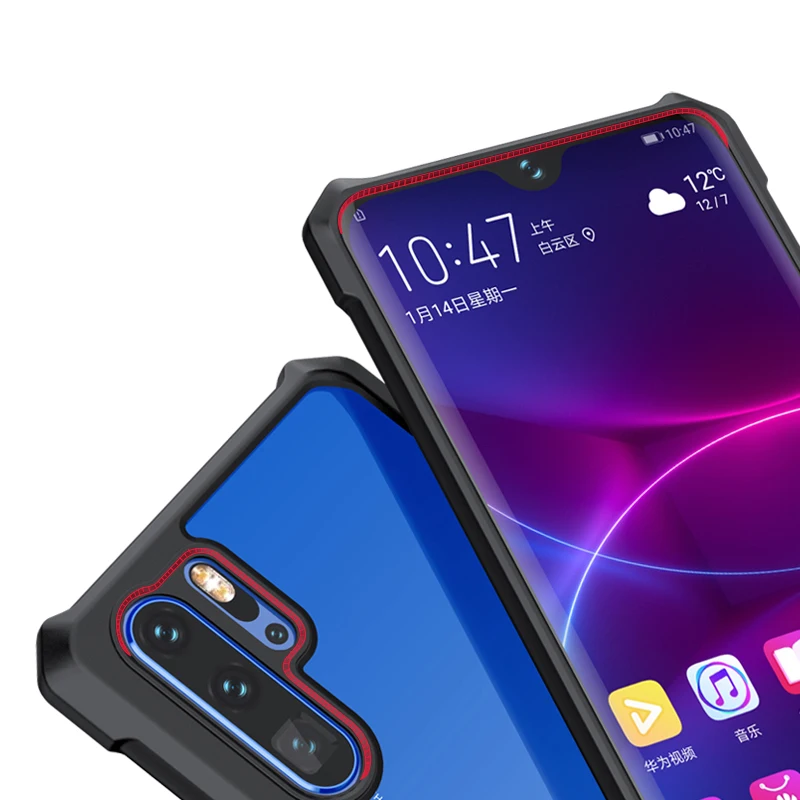 Xundd для huawei P30 Pro Чехол на магните с отделениями карт крепления пальца кольцо