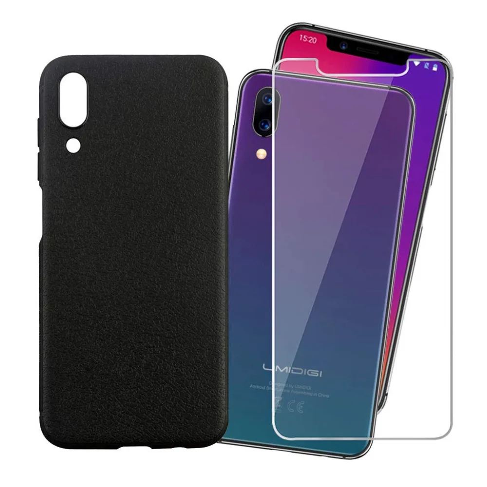 

Мягкий для UMIDIGI One Pro Чехол UMIDIGI One из закаленного стекла роскошный мягкий ТПУ чехол для телефона с закаленным стеклом для UMIDIGI One Pro