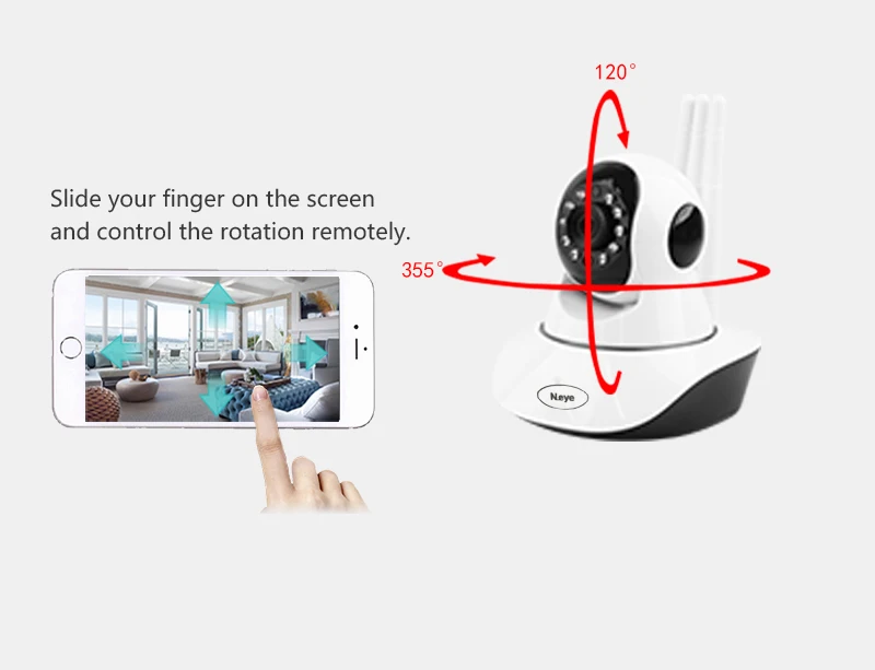 N_eye IP камера 1080P 3MP умная купольная телефон дистанционное управление Запись Видео