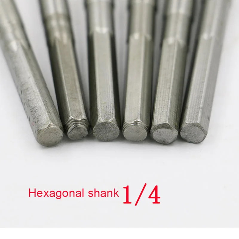 Набор сверл по дереву с тремя отверстиями шестигранным хвостовиком 10 25 мм 6