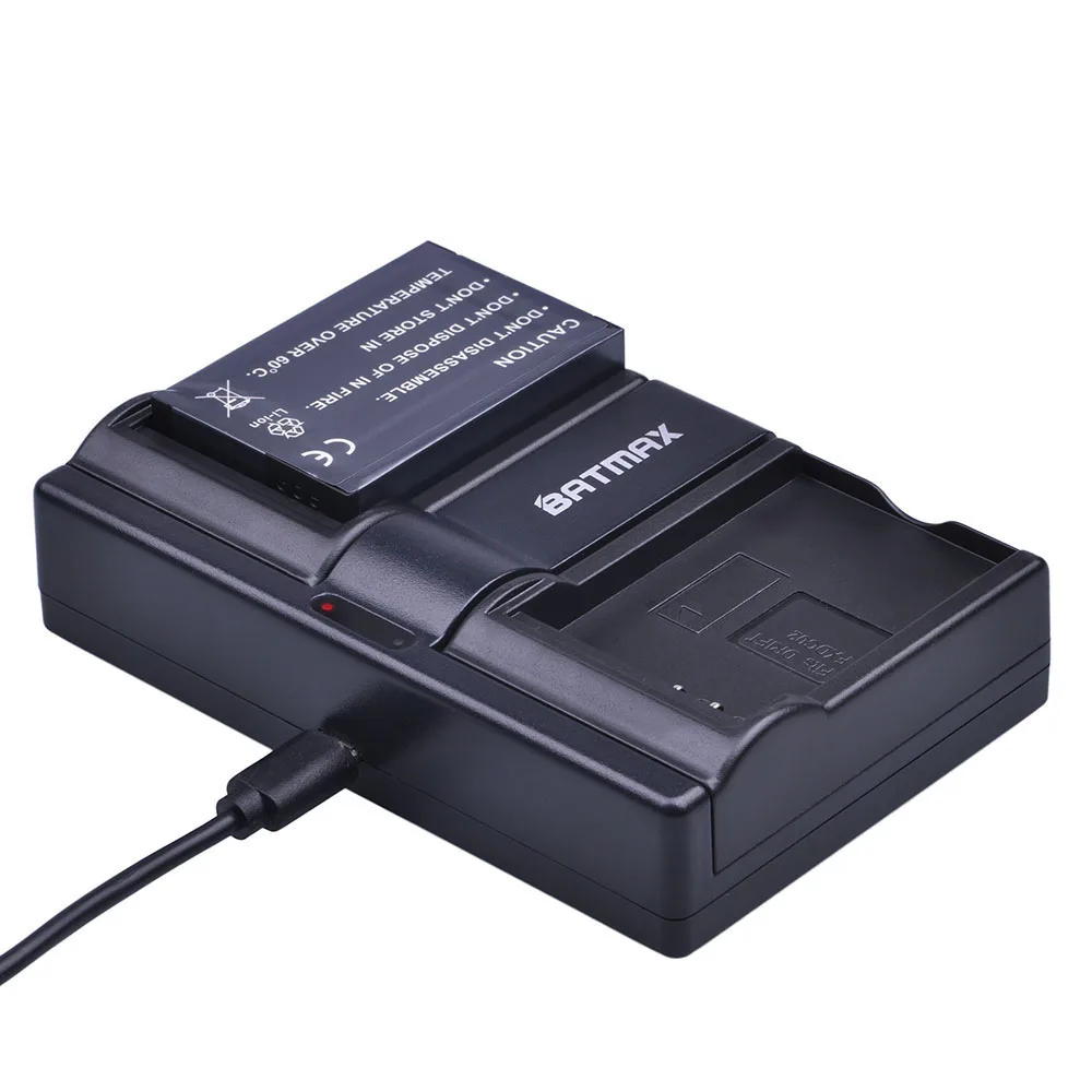 Аккумулятор Batmax 2 шт. для камеры Drift FXDC02 + двойное зарядное устройство USB дрифта 72 011