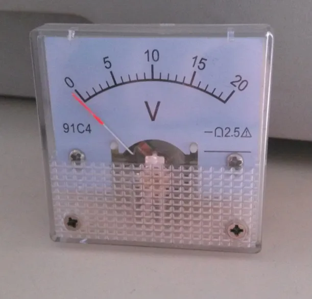 Новые аналоговые Напряжение метр колеи 91C4 DC5V 10 В 15 20 30 50 | Инструменты